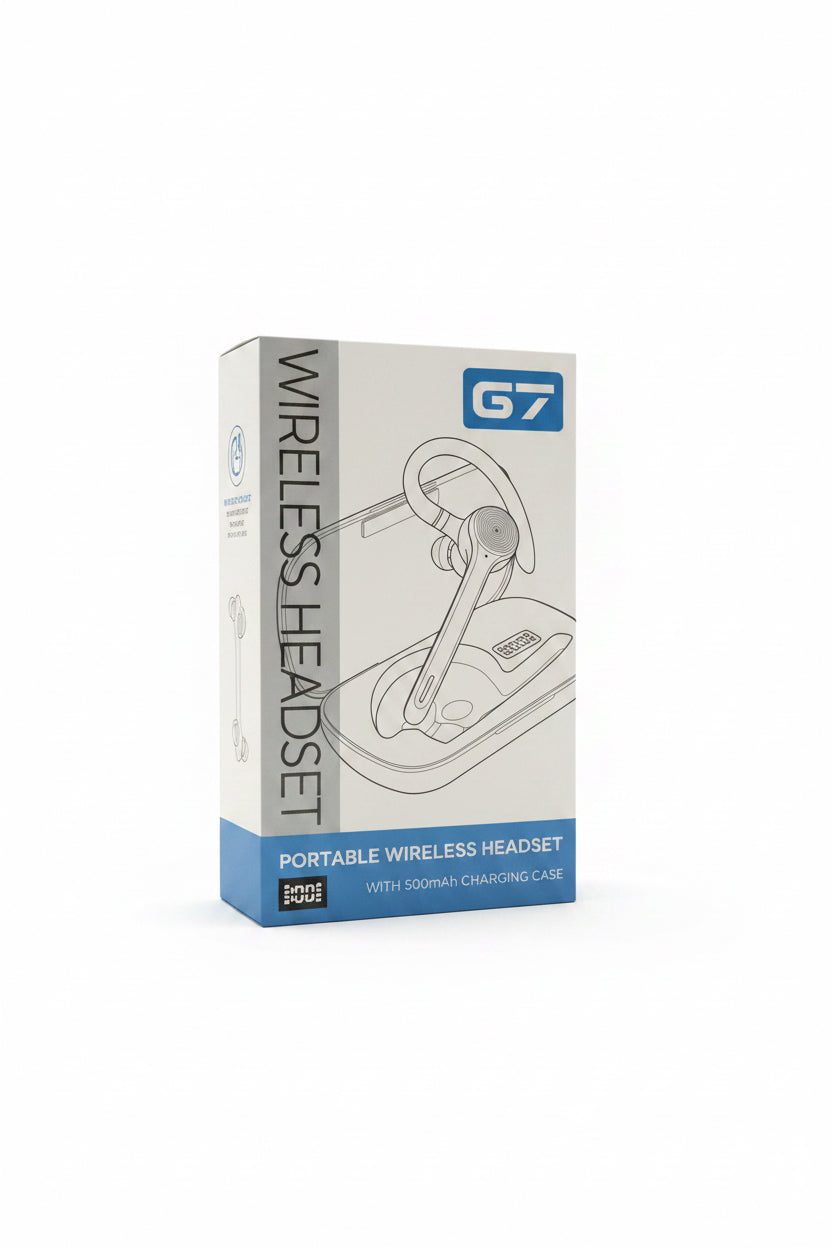 G7 Single-Ear Bluetooth Trucker/Business Headset