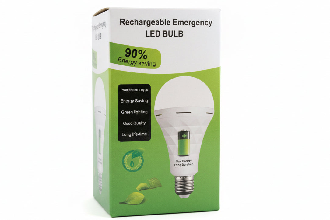 Rechargeable Emergency LED Bulb ￼