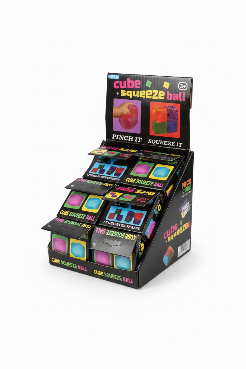 Cube Squeeze Ball