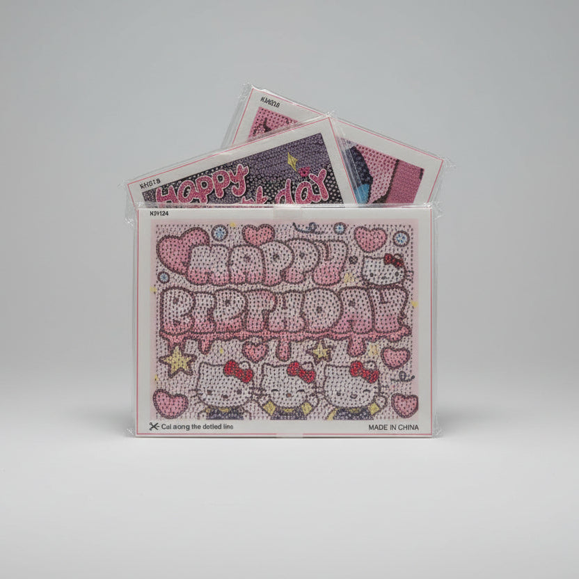 Hello kitty diamond art