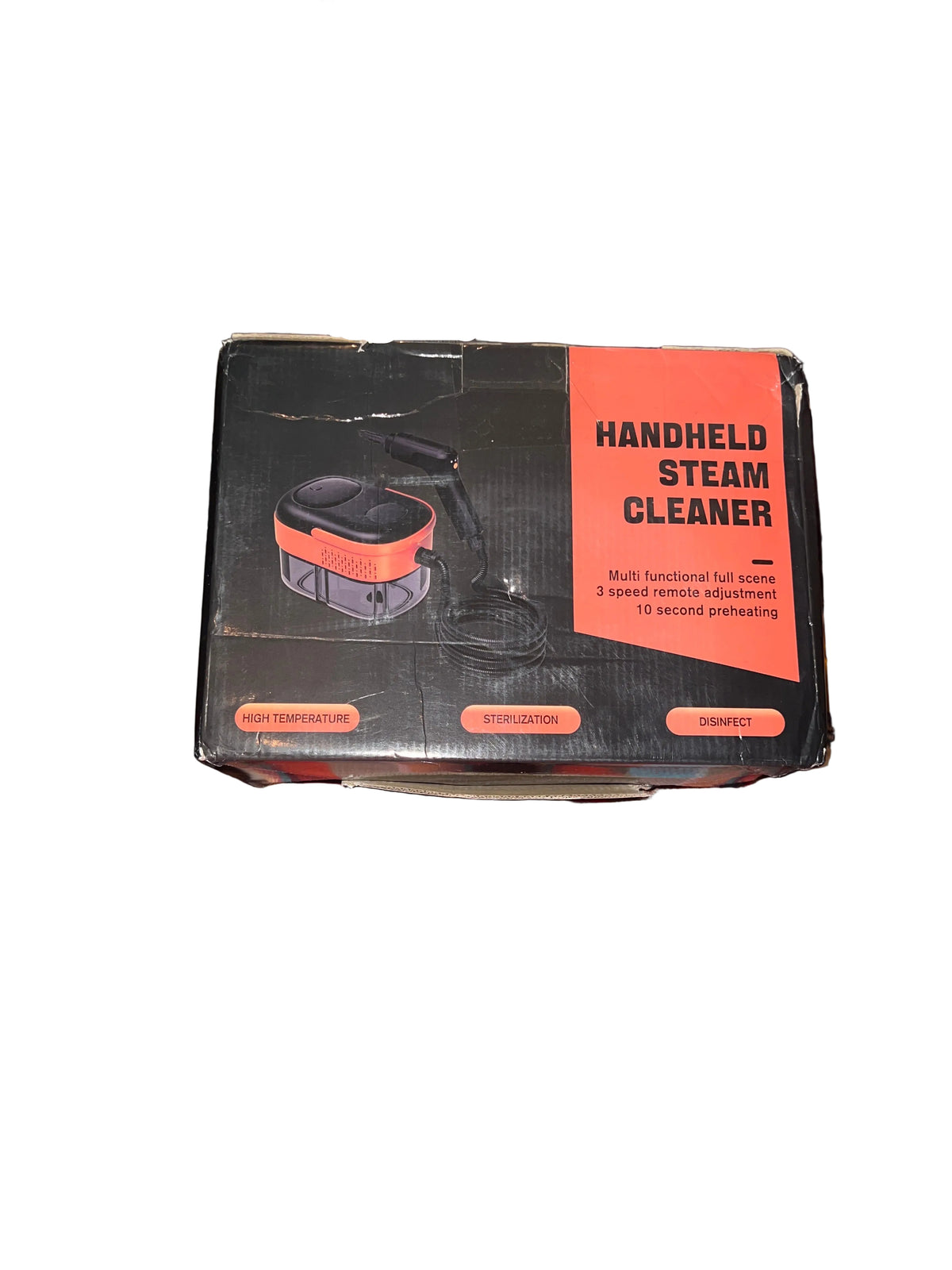 Handheld steam cleaner